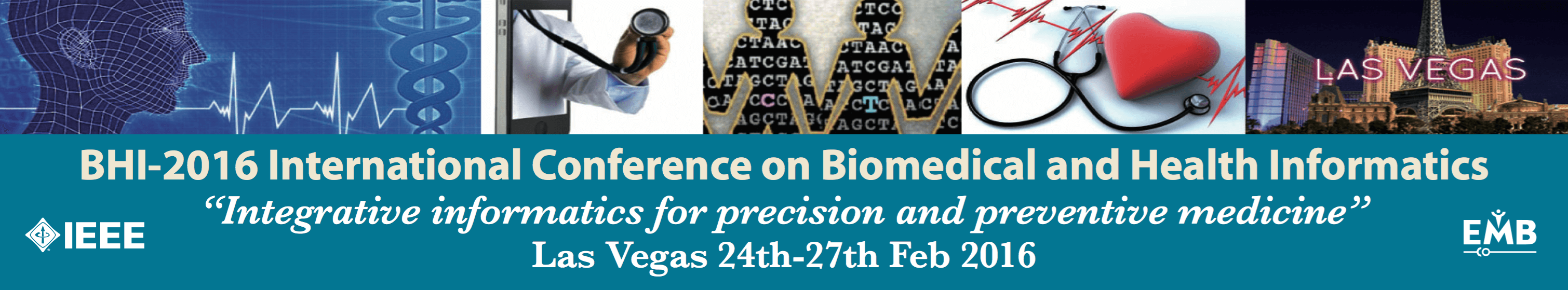 BHI 2016 – International Conference on Biomedical and Health Informatics